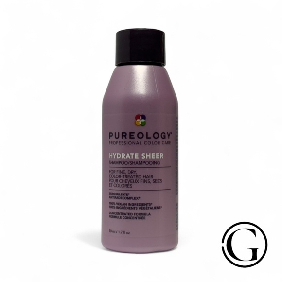 SET OF 2 PUREOLOGY HYDRATE SHEER SHAMPOO 1.7 fl oz / 50 ML - Picture 4 of 4
